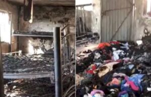 Indignante: lanzaron un cohete a un orfanato y lo incendiaron