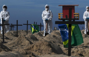 Brasil supera los 200.000 muertos por coronavirus