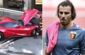Un futbolista dejó la Ferrari en el lavadero y se la devolvieron toda chocada