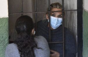 La justicia boliviana ordenó cuatro meses de prisión preventiva para la golpista Jeanine Áñez