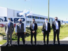 Kicillof,Costa y Granados encabezaron la inauguración del Parque Industrial de Ezeiza