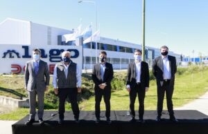 Kicillof,Costa y Granados encabezaron la inauguración del Parque Industrial de Ezeiza