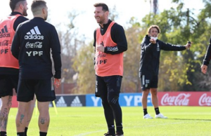 La Albiceleste se prepara para el debut