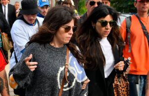 La emoción de Giannina Maradona por el juicio nulo de la muerte de su padre