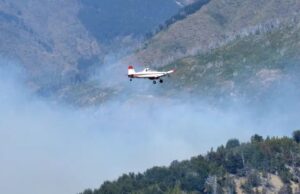 El fuego volvió a intensificarse en Chubut y debieron interrumpir nuevamente una ruta