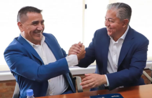 Figueroa y Rioseco firmaron el convenio de obra delegada por la EPET 1
