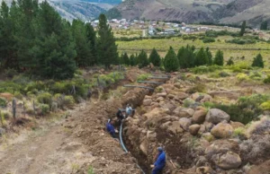 Se amplía la red y se fortalece el servicio de agua potable en Aluminé