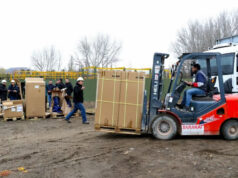 Llegó el equipamiento para completar la planta cloacal de Chos Malal