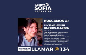 Activaron la Alerta Sofía y refuerzan el operativo para encontrar a Luciana en Colonia Caroya