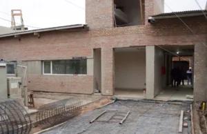 Avanza a buen ritmo la obra del nuevo edificio de la Comisaría Cuarta