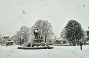 Se viene un fin de semana con nieve, viento y heladas