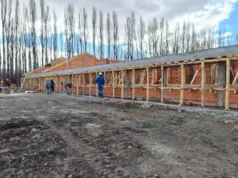 Avanzan las obras en una escuela rural histórica