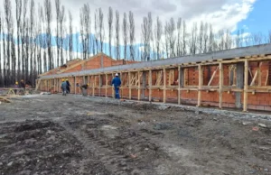 Avanzan las obras en una escuela rural histórica