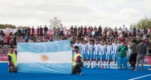 Los Leones vencieron 4-1 a Brasil y volvieron a celebrar en los Juegos Suramericanos
