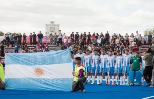 Los Leones vencieron 4-1 a Brasil y volvieron a celebrar en los Juegos Suramericanos