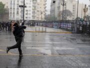 Tensión y enfrentamientos en la Marcha Federal Universitaria
