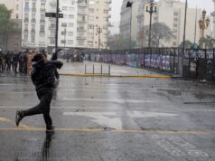 Tensión y enfrentamientos en la Marcha Federal Universitaria
