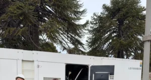 Avanzan obras de reserva fría para fortalecer el abastecimiento eléctrico en Caviahue-Copahue, Aluminé y Loncopué